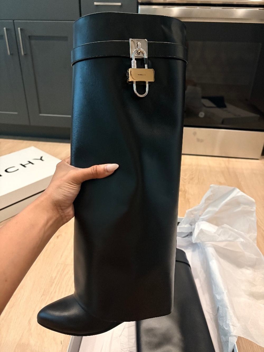 Givenchy Shark Boots (Wide Calf)